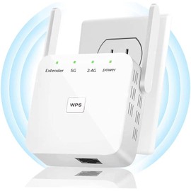 2025 Faster WiFi Extender, WiFi Repeater, Covers Up to 10000 Sq.ft and 80 Devices, Internet Booster - with Ethernet Port, Quick Setup, Home Wireless Signal Booster