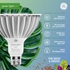 GE Grow LED Light Bulb, PAR38 Flood Light, Indoor LED