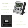 KeeKit Refrigerator Thermometer, Freezer Thermometer with External Probe, Digital Fridge