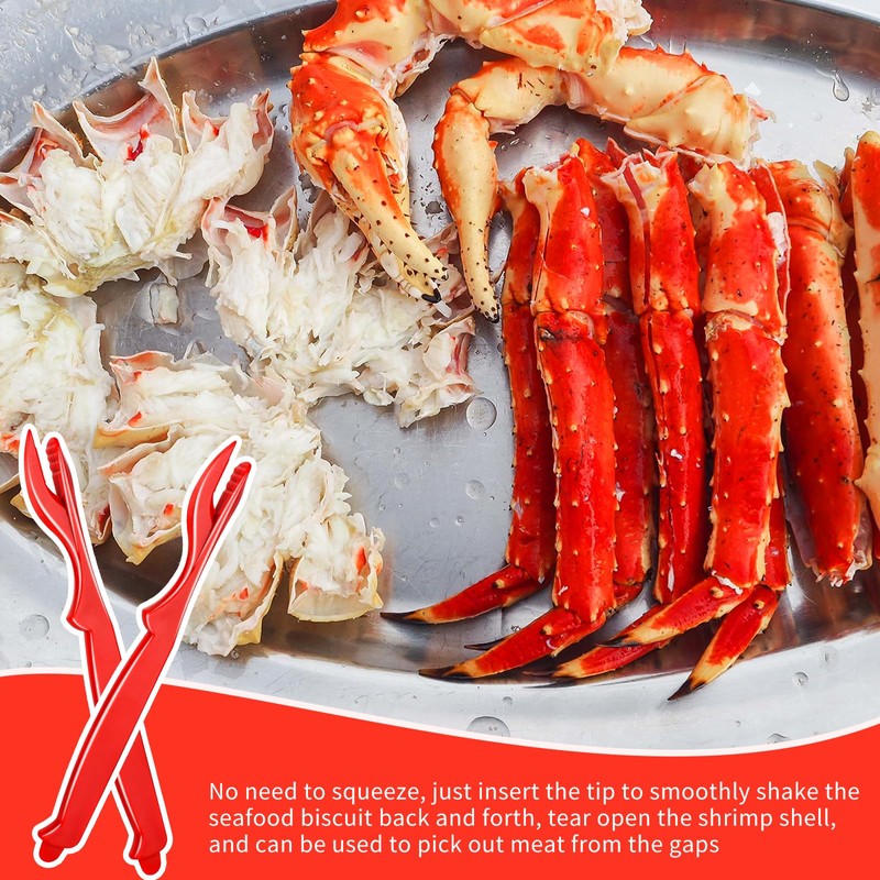 50 PCS Seafood Tools picks Crab Legs Crackers for Crab,Lobster,Prawns,Shellfish