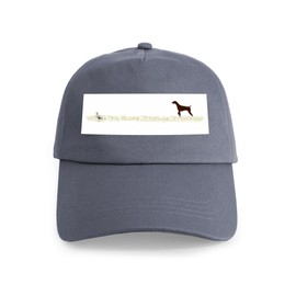 CafePress Solid Liver GSP On Chukar Cap Unique Adjustable Baseball Hat