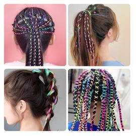 Hair braids, ribbons, bridges, hair ties, dreadlocks, braided hair, hairstyling, hair accessories / 헤어 블레이즈 끈 브릿지 헤어끈 레게 땋은머리 헤어스타일링 헤어장식