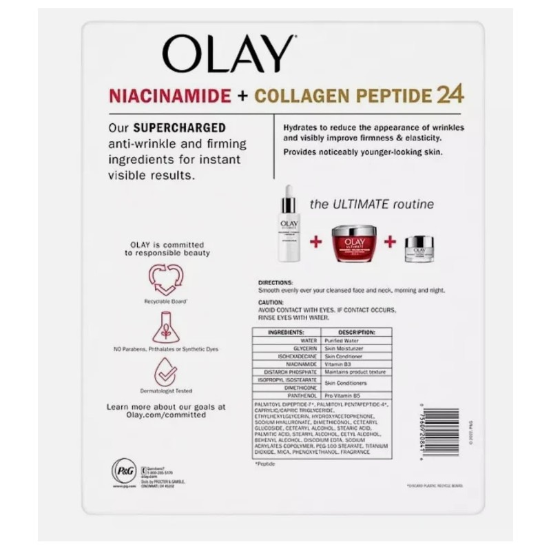 Olay 2 Pack Olay Ultimate Hydrating Moisturizer Vitamin C+Antioxidants -