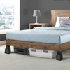 lyrlody Bed Riser, 4Pcs 7.4 x 3.5inch Furniture Risers Stable