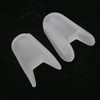 ANGGREK Toe Separator, Silicone Gel Hallux Valgus Separator Bunion Corrector