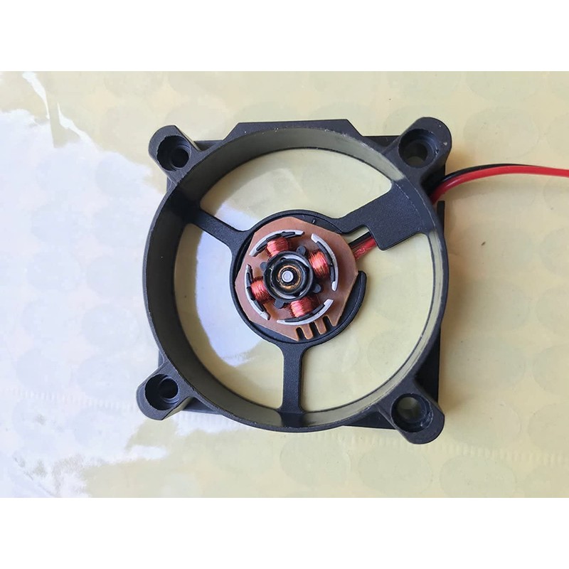 PENGLIN 2PCS 5010 Silent Brushless Cooling Fan 2 Pin Brushless