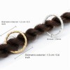 Anillos Para Trenzas para el Cabello Anillo, Anillos de JoyeríA
