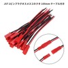 Audiophan JST-RCY 2 Pin Plug Connector Cable 10cm (Male Female,