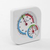 Snowman Fancy Desktop Thermometer and Hygrometer Thermometer and Hygrometer 2ea