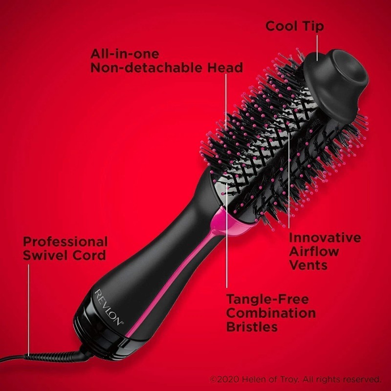 REVLON One-Step Volumizer Enhanced 1.0 Secador de Pelo y Cepillo