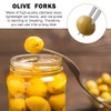 4 Pcs Pickle Fork and Olive Spoon Set for Olives