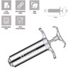 JY COOKMENT Meat Injector Syringe 2-oz Marinade Flavor Barrel 304