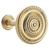 Pandoras Upholstery Large Brass Regency Curtain Fabric Holdback/Tieback Hook Sold In Pairs