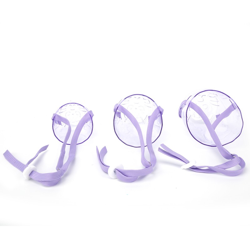 3pcs Cat Dog Muzzle AntiBite Cat Mouth Cover Breathable Transparent