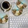 CounterArt Beach Path Absorbent Coasters (Set of 4)