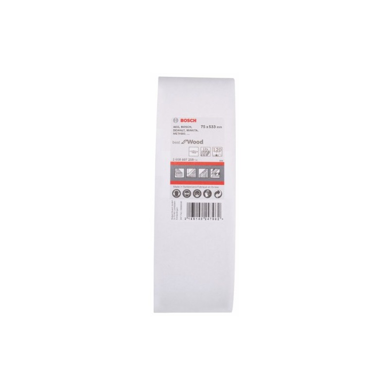 Bosch Professional 10 pcs. Sanding Belt Set X440 Best for