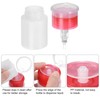 sourcing map 2pcs Solvent Alcohol Dispensers 60ml(2oz) Push Down Liquid