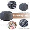 3 Ft Large Bean Bag Chairs for Adults/Teens with Memory