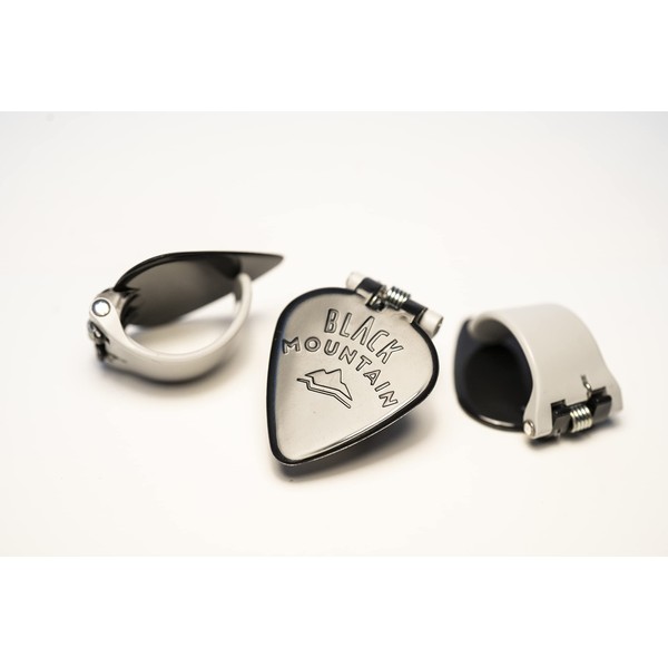 Black Mountain Medium Gauge Thumb Picks for Acoustic Guitar, Electric