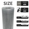 Hardware Cloth 12'' x 30' 1/4 in Galvanized Wire Mesh