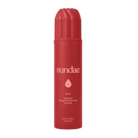 sundae Gel De Ducha Espumoso Exfoliante Batido Con Aroma A Frutos Rojos, 265 Ml (8,9 Onzas Líquidas)