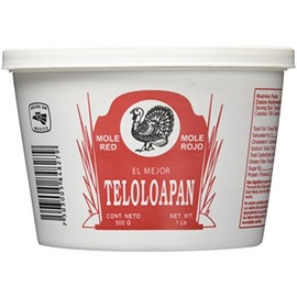 Teloloapan Mole Rojo - El Mejor, Red, 1 lb Tub