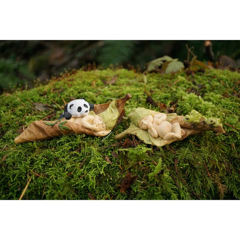 Top Collection Miniature Fairy Garden and Terrarium Statue, Sleeping Fairy