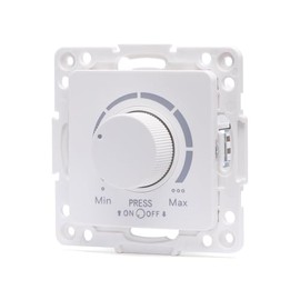 Stück für deutsch/französischen LED-Dimmer, weiß