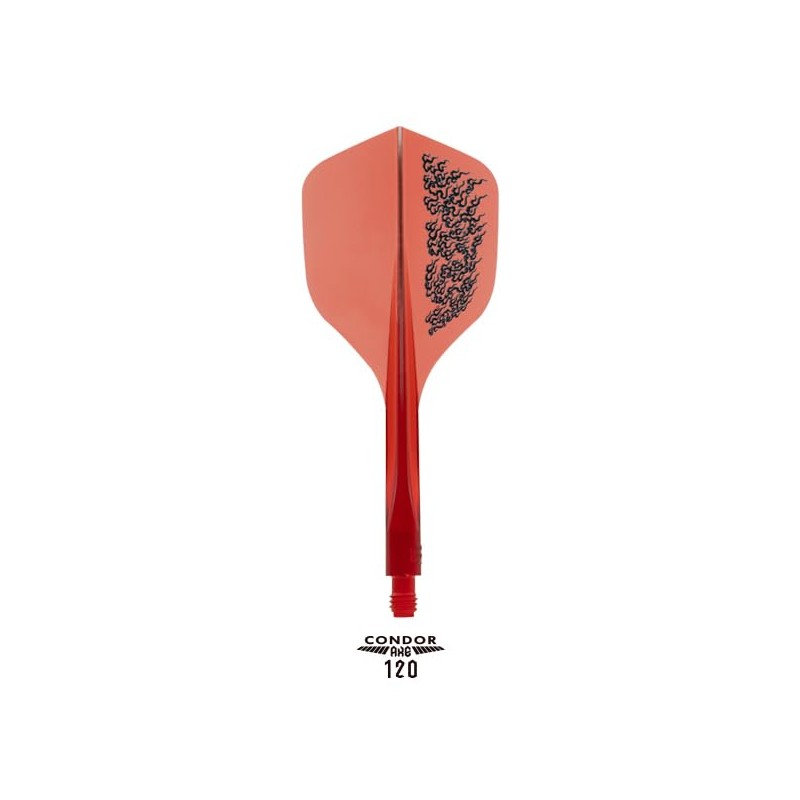 Condor AXE 120 Japanese Flame, Small, Clear Red, Condor Axe