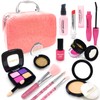 VBACALA Makeup Toy, Pretend Play, Colorless, 12 Pieces, Makeup Set,
