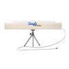 Simplewifi White Yagi Indoor Desktop Cantenna Wi-Fi 2.4 GHz WiFi