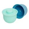 Wean Meister AdoraBOWLS 2Pk, Grey/Blue
