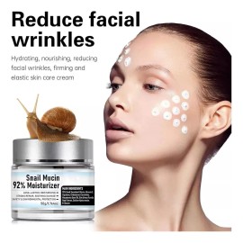 Gel Facial Diario Snail Mucin 92% Hidratante, Crema De