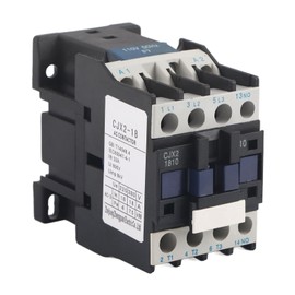 18A AC Contactor Normally Open High Sensitivity Strong Conductivity Flame Retardant Industrial Electric Contactor AC110V
