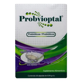 Probvioptal Prebióticos Y Probióticos C/15 Cáps. De 084 G Sabor N/a