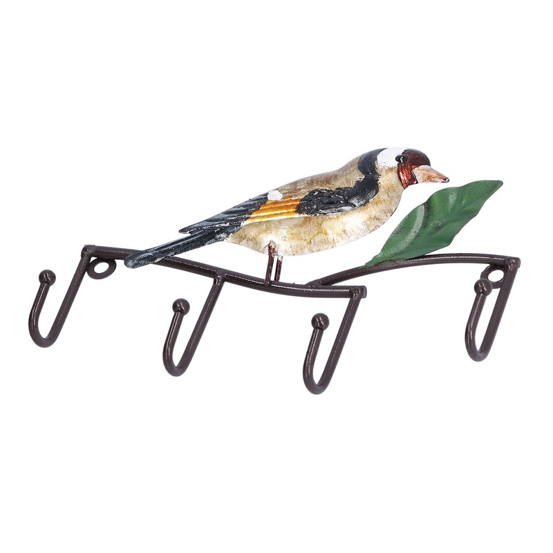 Key Hook Iron Bird Wall Hook Key Hanger Door Coat