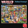 Wasgij Mystery 28 Feline Frenzy Jigsaw Puzzle 1000 Pieces