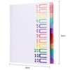 Project Folder A4 Organiser Folder 12 Compartments Desk Folder Personal