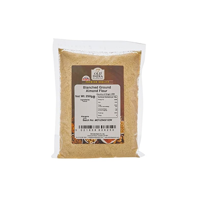 Old India Blanched Ground Almond Flour 250g