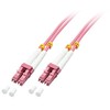 Lindy 46344 Duplex Fiber Optic Cable, OM4 LC/LC 10 m