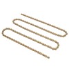 Mountain Bike Chain 10 Speed High Carbon Steel Gold Hollow