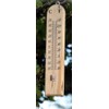 Kingfisher Traditional Wooden Thermometer