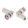 Beetronic 2 x 90 Degree Angled BNC Screw Twist On