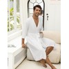 Ekouaer Men's Lightweight Kimono Spa Robe Knit Bathrobe Soft Sleepwear