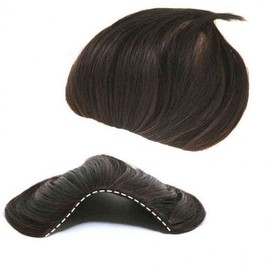 Crown Wig Natural Brown Partial Wig