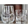 Duck Engraved Stemless Wine Glasses (Set of 2)