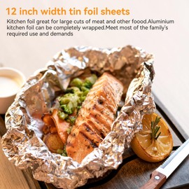 100Pcs Foil Liner Burger Foil Wraps,Aluminum Silver Foil Sheets, 11.8×11.8inch Kitchen Foil Catering Aluminium Tin Foil Roll foil Sheets Kitchen Foil Roll Baking Foil for BBQ Roasting