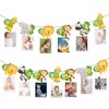 1st Birthday Baby Photo Banner for Newborn 1 to 12