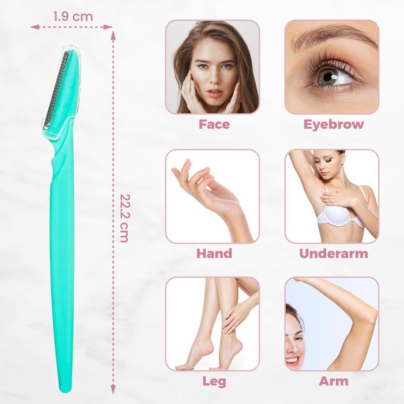 Fine Lines - Eyebrow Razor - Pack of 6, with