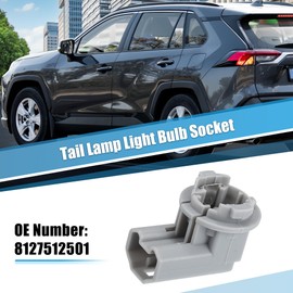 uxcell No.8127512501 Car Tail Lamp Light Bulb Socket Fit for Toyota RAV4 2013-2016 Car Taillight Holder Base